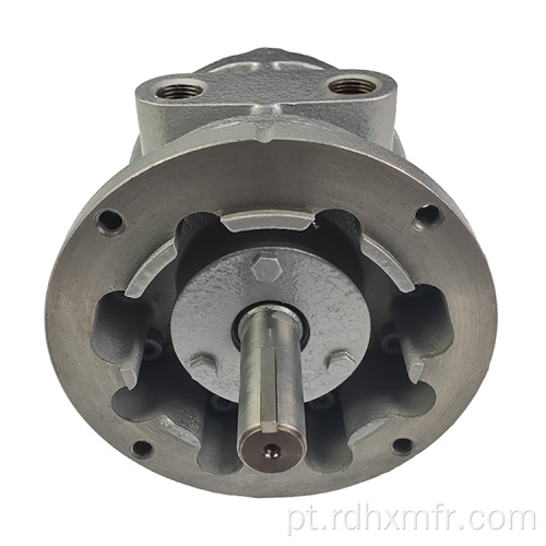 Motor pneumático de palhetas HX8AM-F114.3-158 (montagem de flange NEMA 145TC)